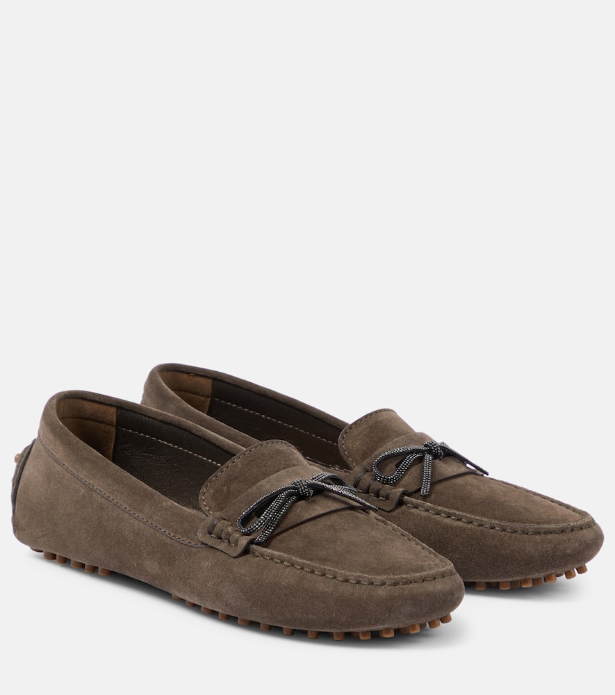 Brunello Cucinelli Suede moccasins