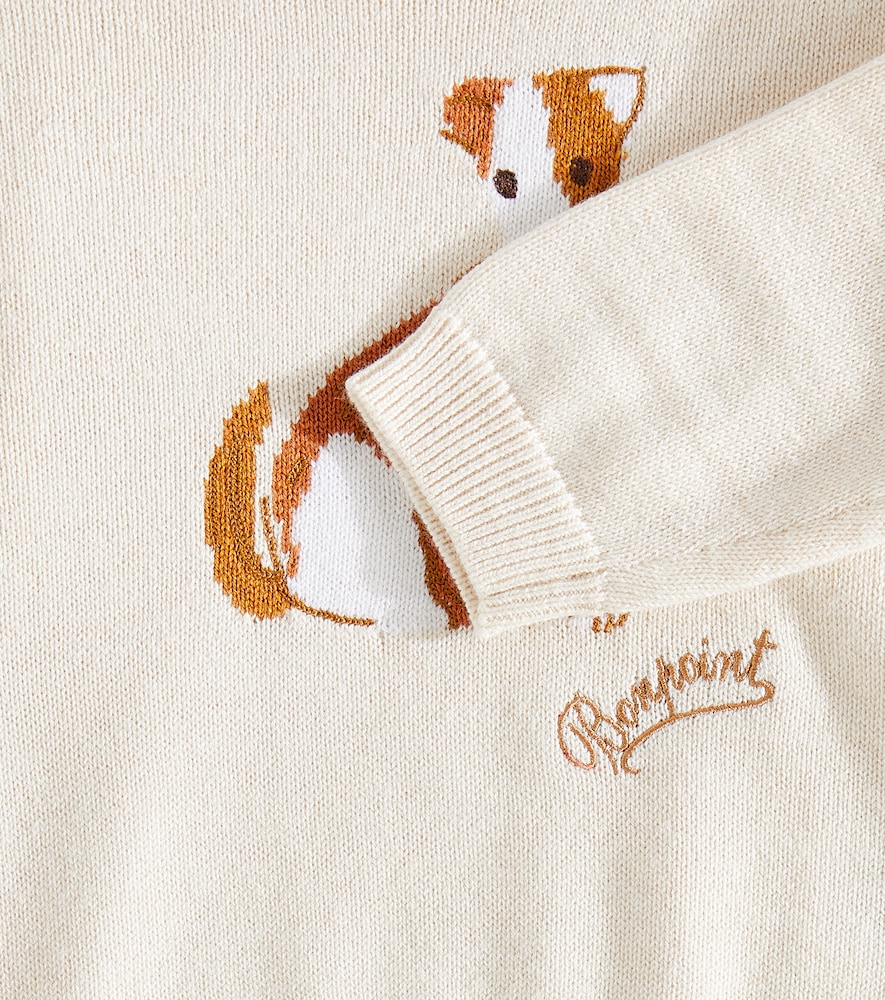  Bonpoint Bonpoint Baby Pullover Almire Aus Wolle Und Baumwolle 