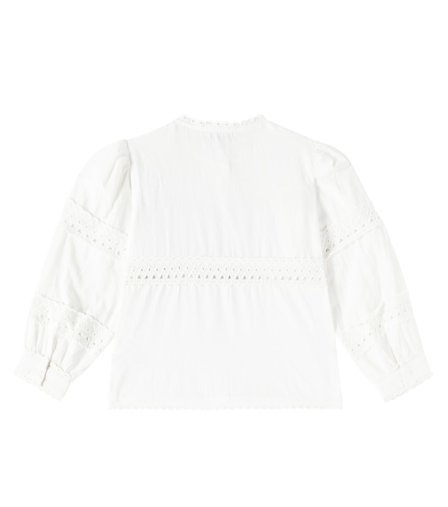  Bonpoint Bonpoint Blusa Elyah De Algodón Bordada 