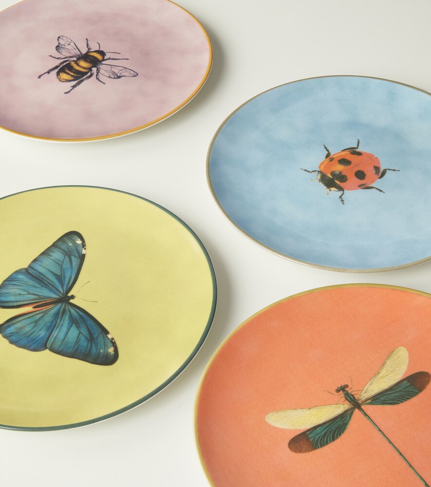  Les-ottomans Les-ottomans Insetti Bee Plate 