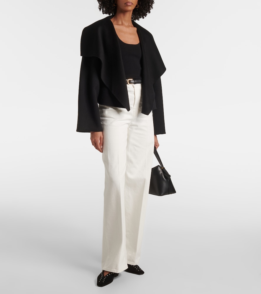  Toteme Toteme Signature Cropped Wool Double Jacket 