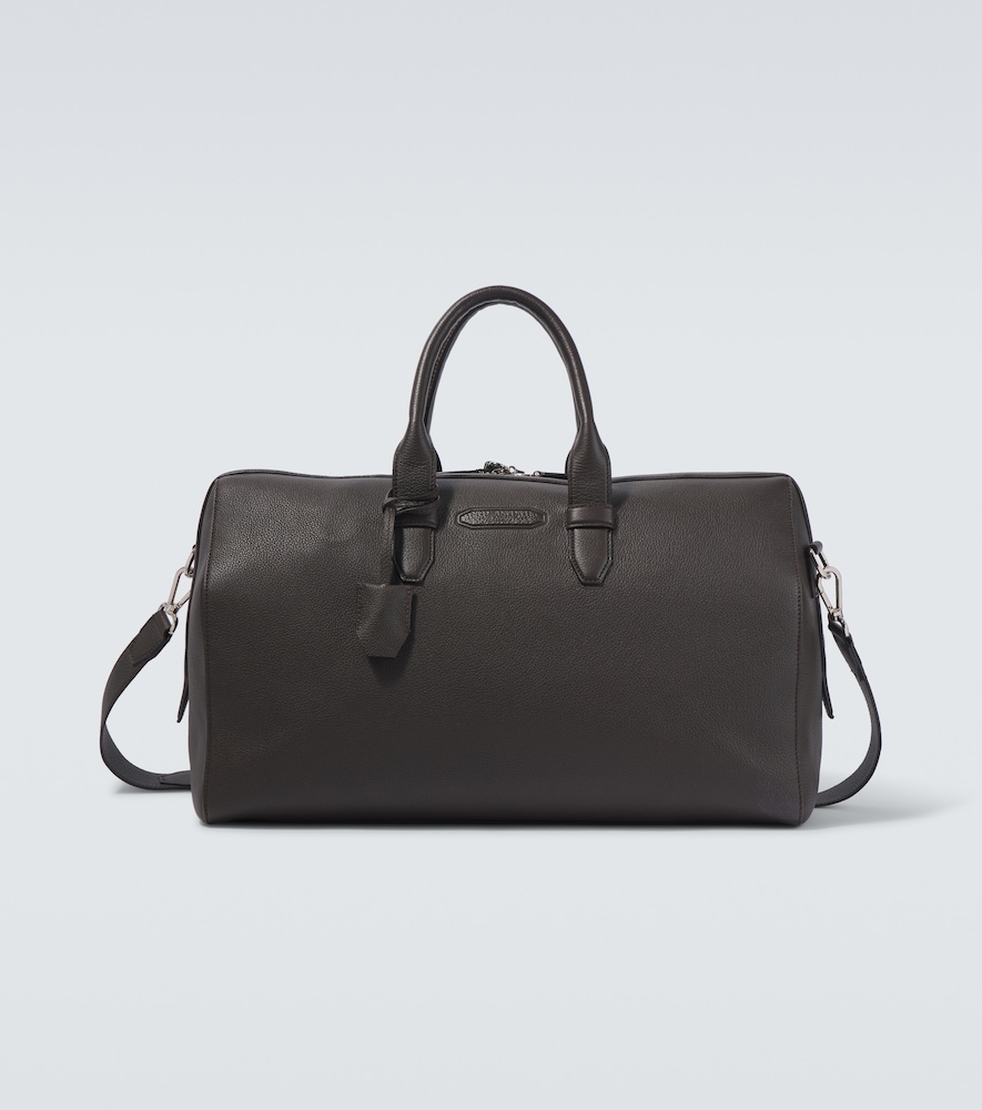 Brioni Leather duffel bag