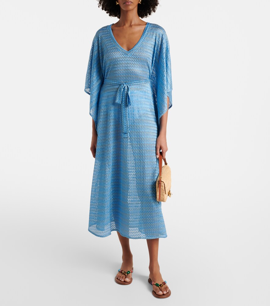  Melissa Odabash Melissa Odabash Kaftan June Aus Lamé 