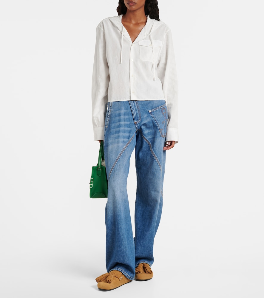 Jw Anderson Jw Anderson Cropped-hemd 