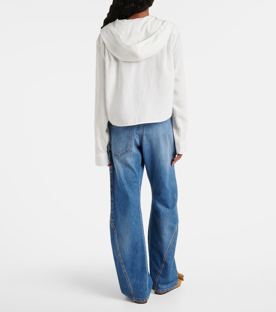  Jw Anderson Jw Anderson Cropped-hemd 