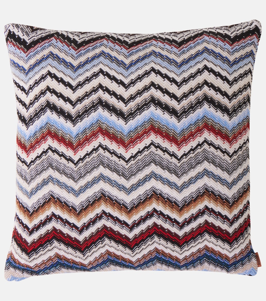 Missoni Colorado Zigzag wool, cotton, and alpaca cushion