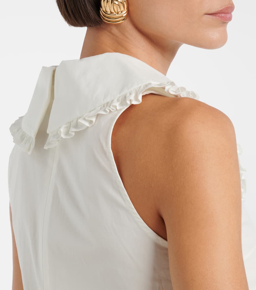 Shushu-tong Top Aus Baumwolle In White