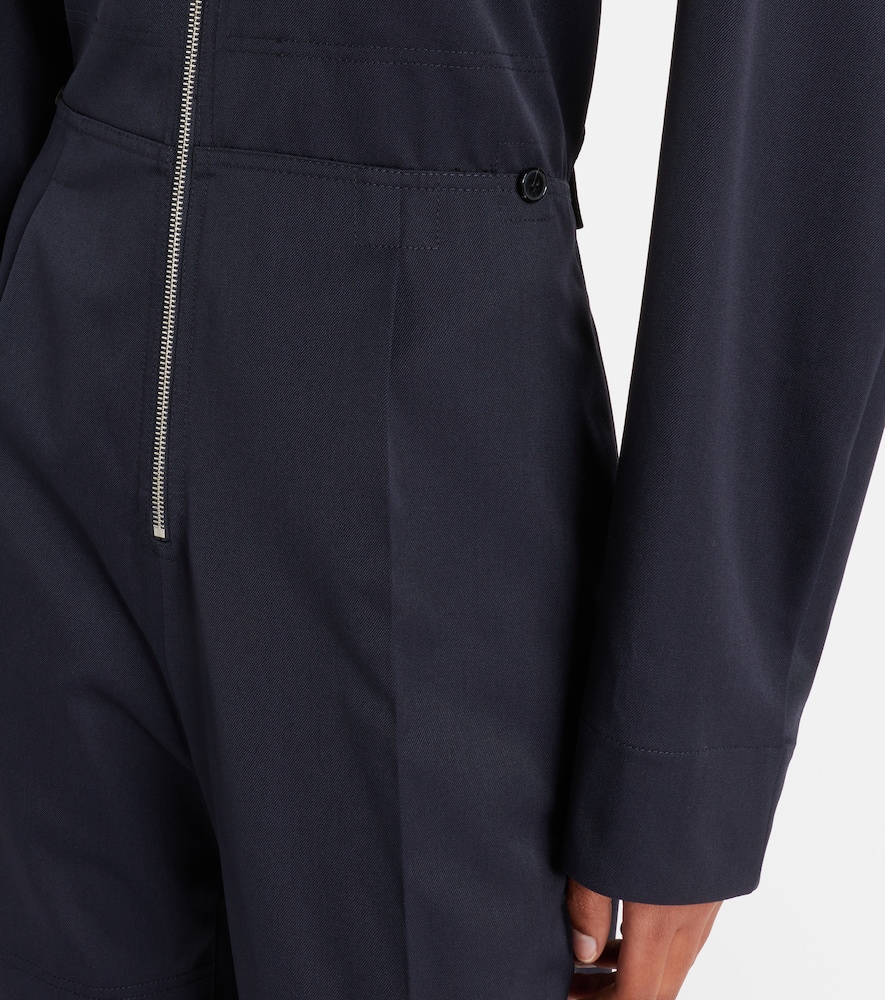  Victoria Beckham Victoria Beckham Wool-blend Jumpsuit 