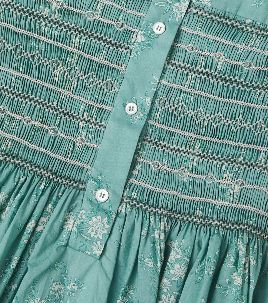  Bonpoint Bonpoint Kleid Fabiola Aus Baumwolle 