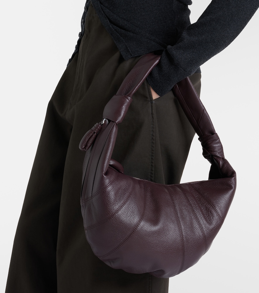 Lemaire Fortune Crescent leather shoulder bag