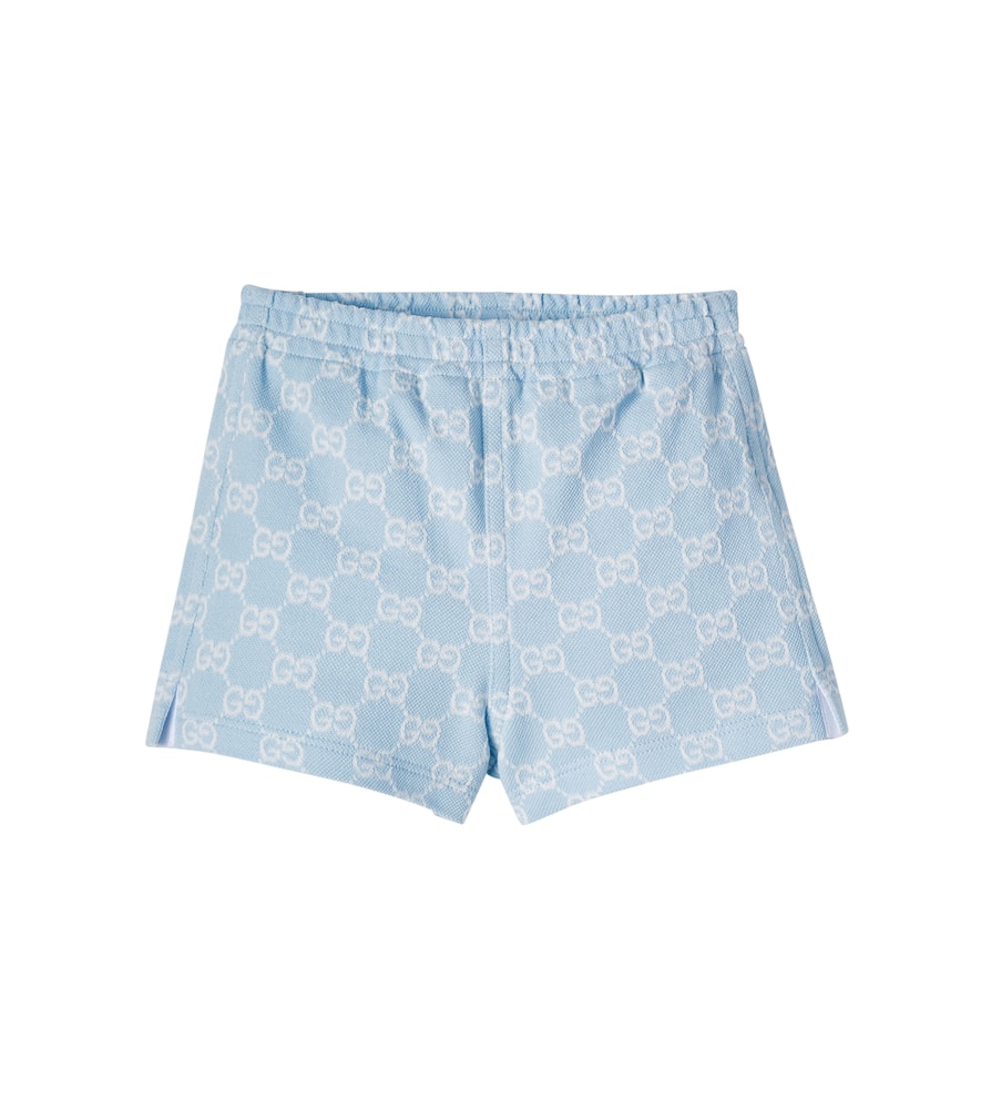 Baby - Shorts in piquÃ© di cotone GG