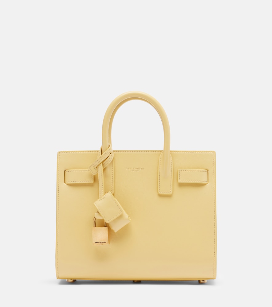 Saint Laurent Sac De Jour Nano leather top-handle bag