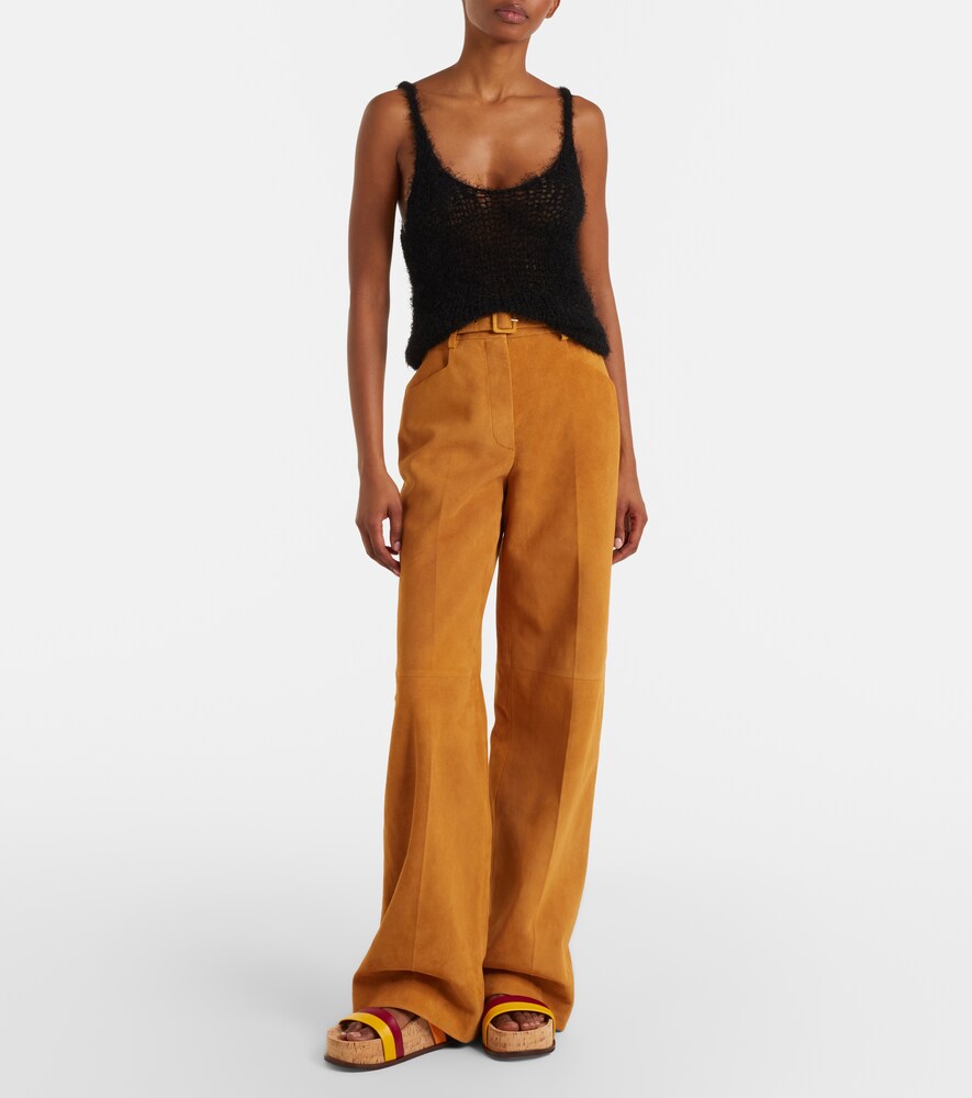 Gabriela Hearst Nur open-knit silk and cashmere tank top