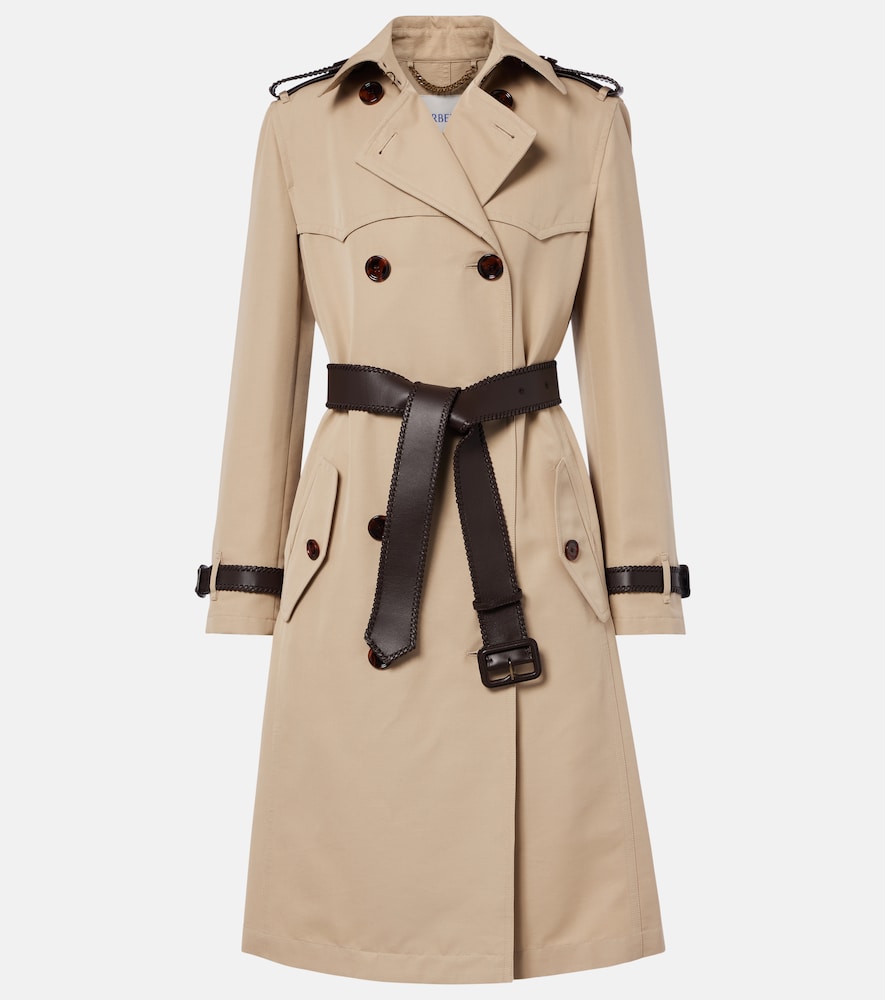 Burberry Foxfield silk and cotton trench coat