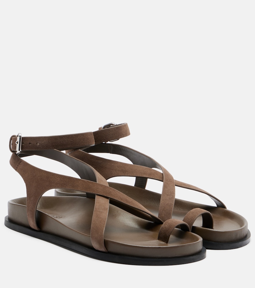 Sandalen Jalen aus Veloursleder