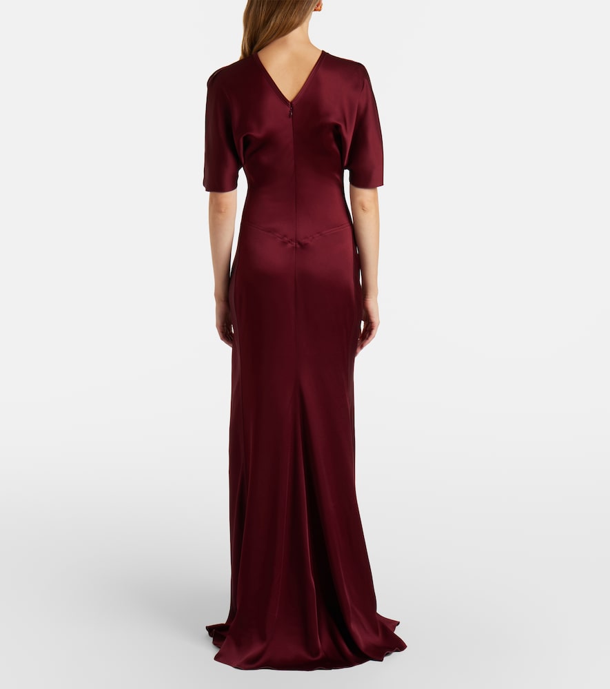  Victoria Beckham Victoria Beckham Robe Isabella Aus Satin 