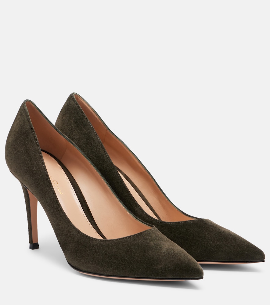 Pumps Gianvito aus Veloursleder