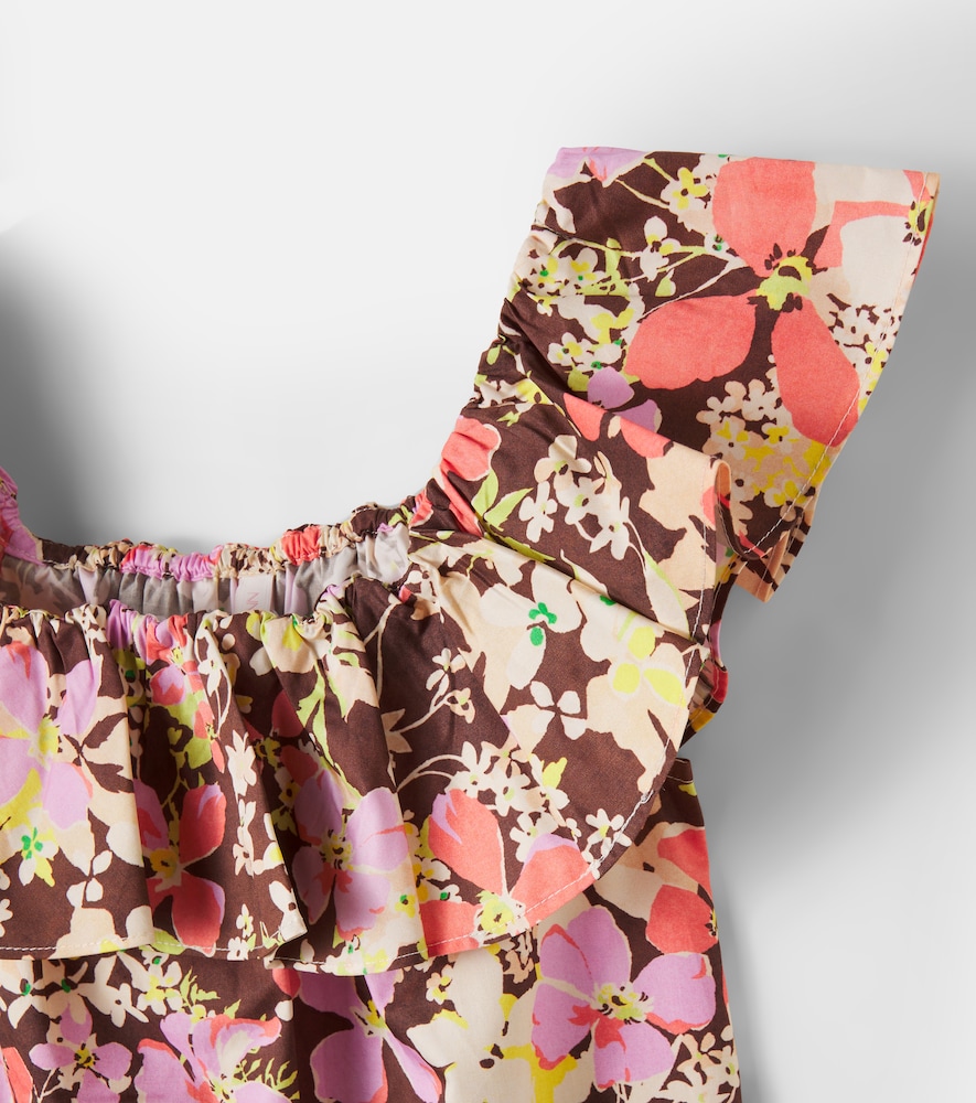 Zimmermann Kids Solstice floral ruffled cotton dress | Thumbnail 2
