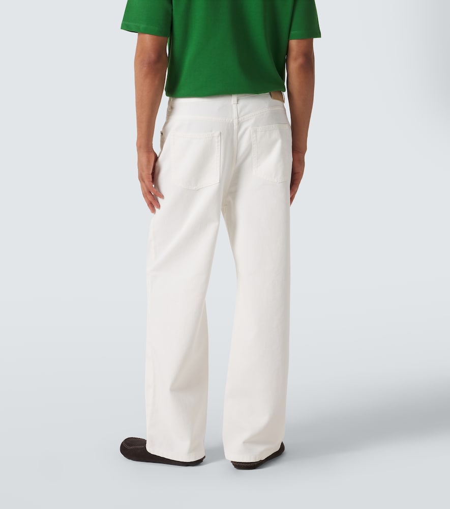 Anagram Wide-Leg Jeans