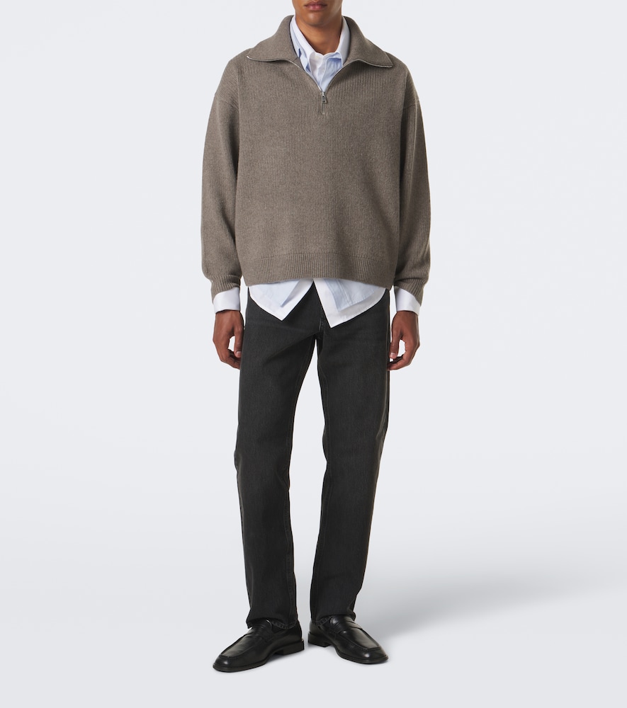 Wool Polo Sweater