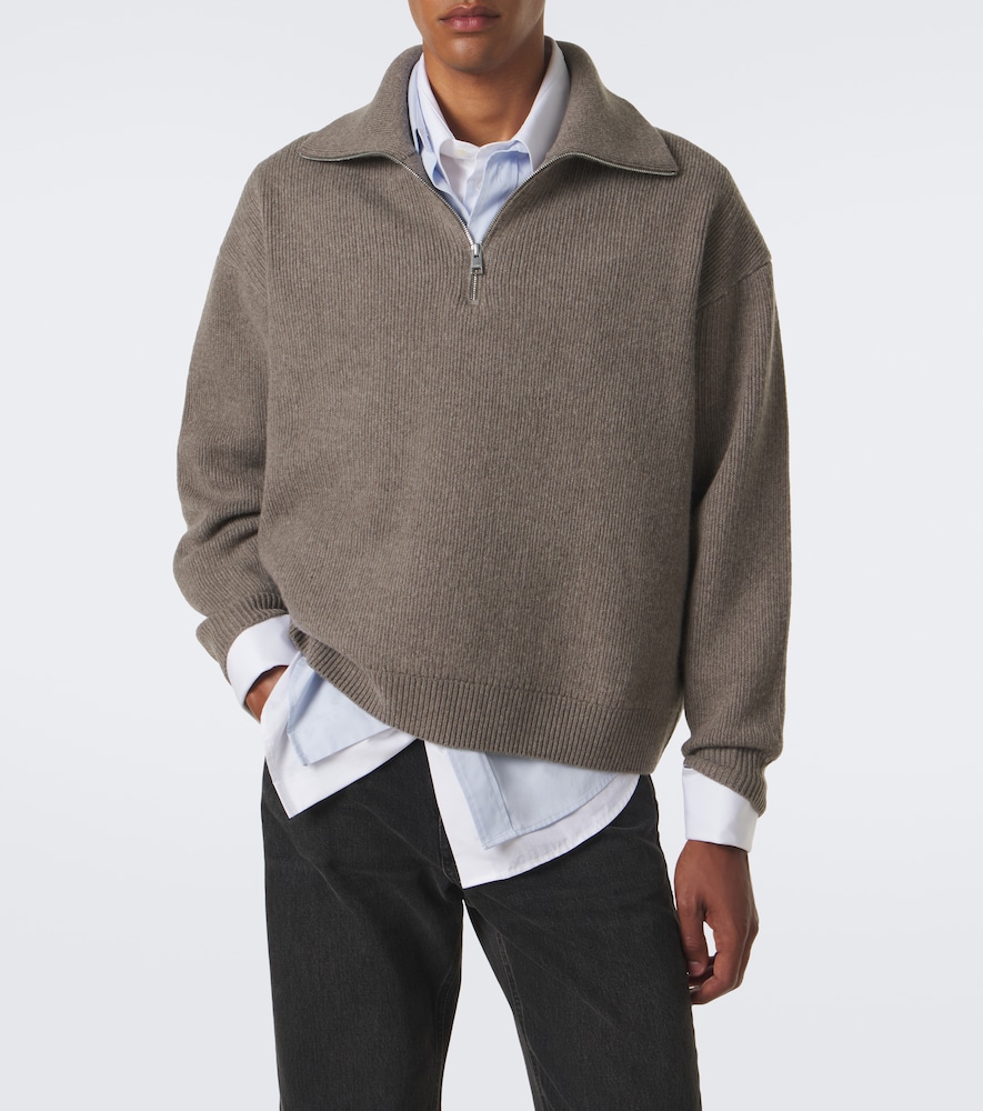 Wool Polo Sweater