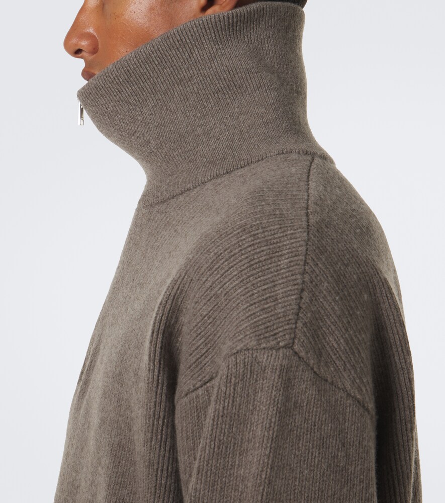 Wool Polo Sweater