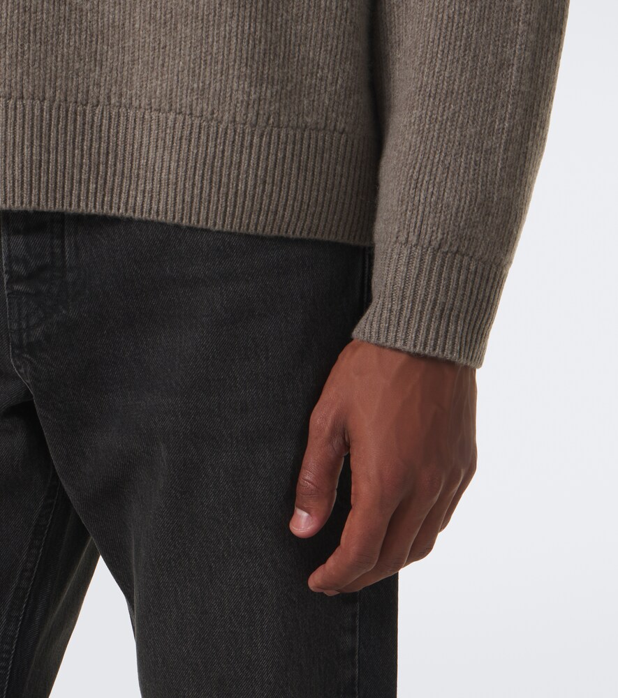 Wool Polo Sweater