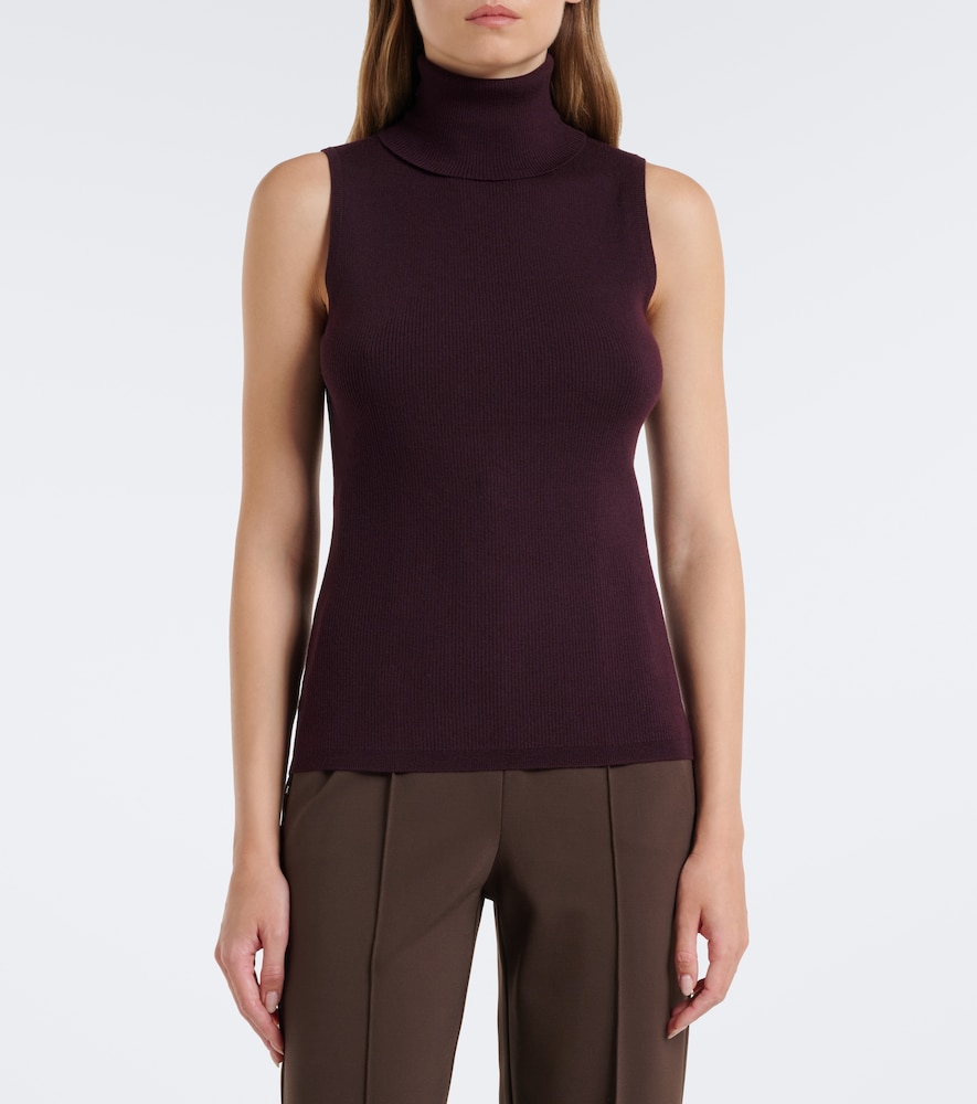 Jardin des Orangers Ribbed-knit virgin wool turtleneck top | Thumbnail 3 Jardin des Orangers Ribbed-knit virgin wool turtleneck top | Thumbnail 3