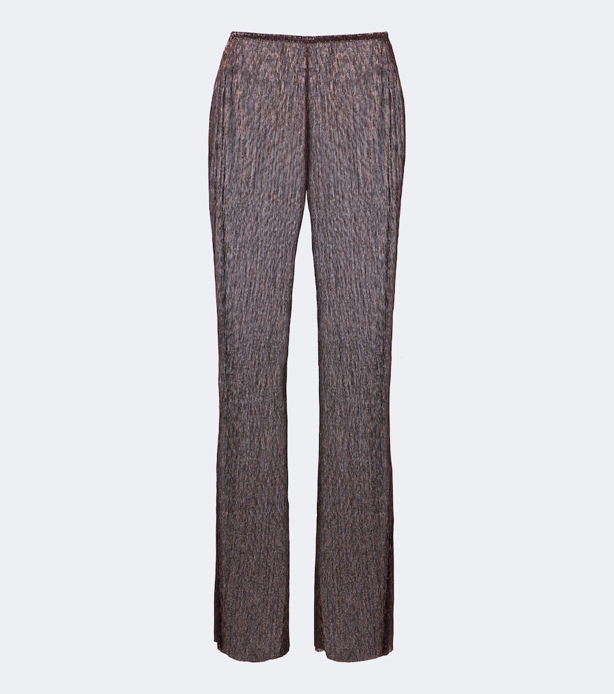 Weite Strickhose Dries aus Lamé