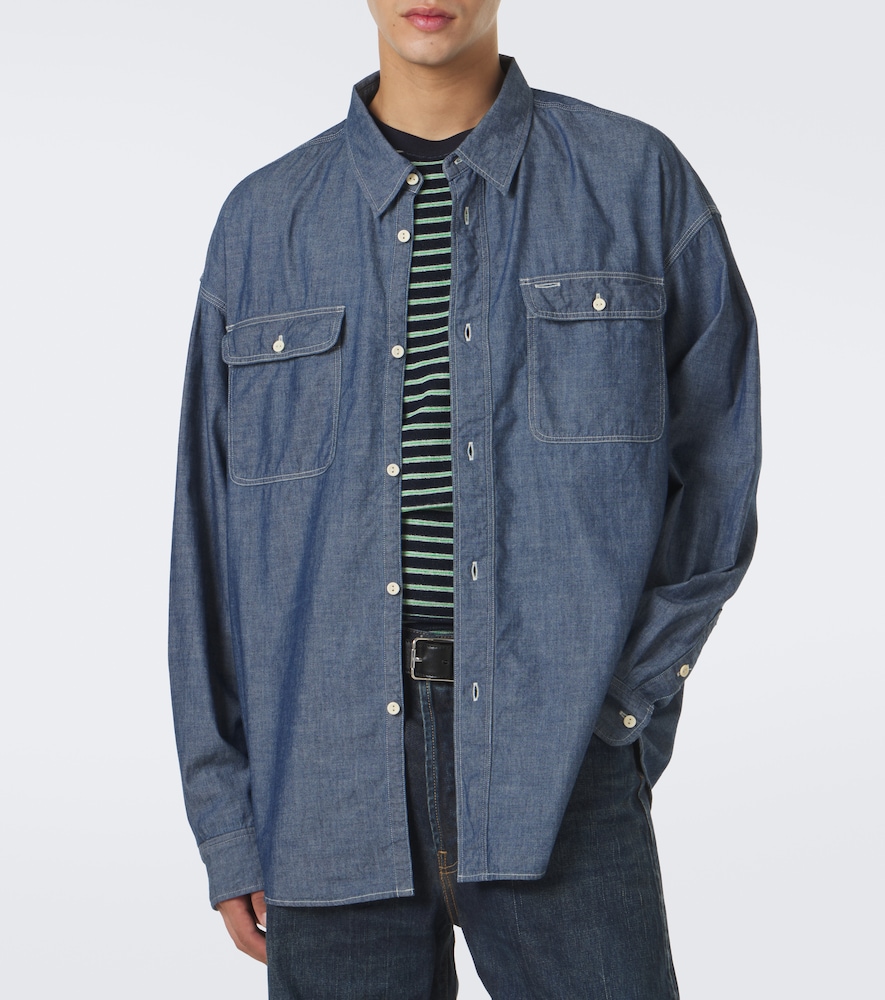 Langer Cotton And Silk Chambray Shirt