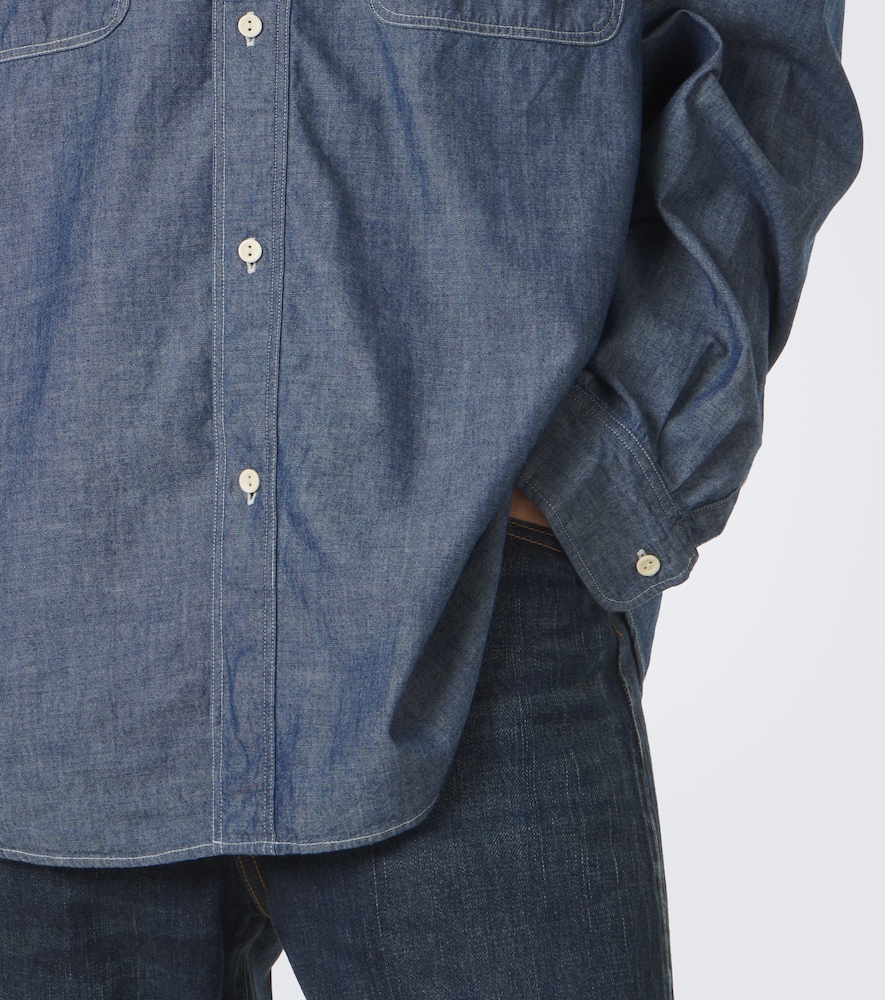 Langer Cotton And Silk Chambray Shirt