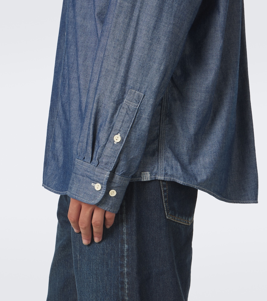 Langer Cotton And Silk Chambray Shirt