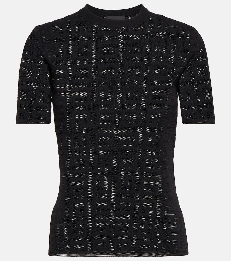 Givenchy 4G jacquard knit top