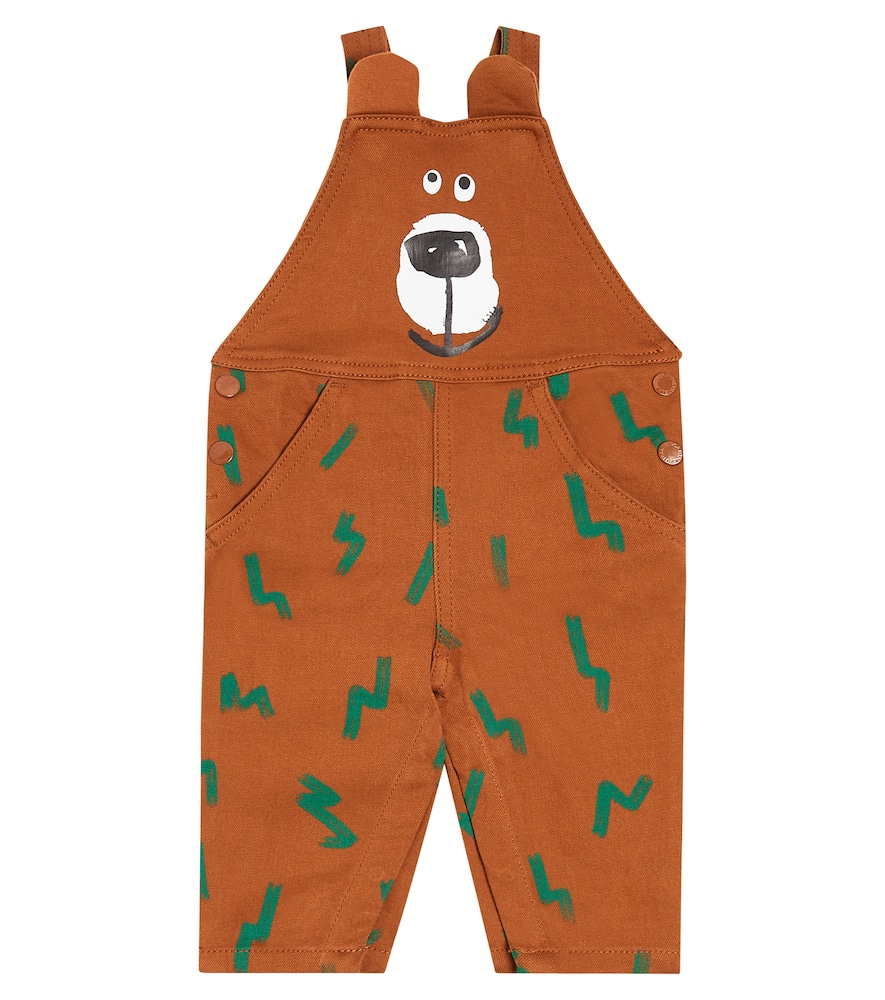 Stella McCartney Kids Baby printed cotton overalls