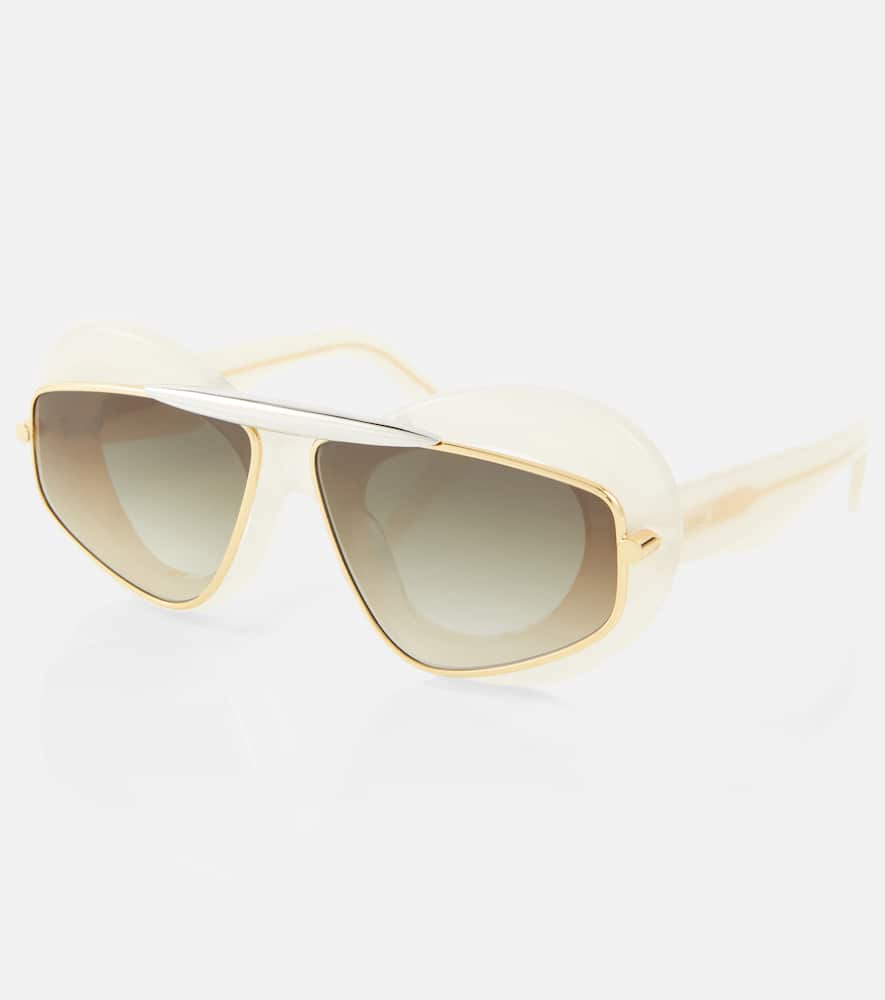 Loewe Cat-eye Sunglasses In White