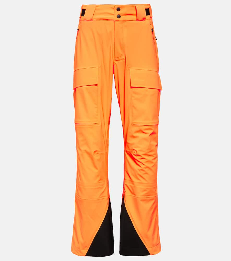 Shop Aztech Mountain Hayden Shell Ski Pants In Orange