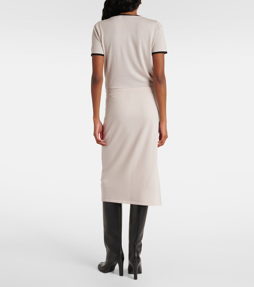  's Max Mara 's Max Mara Alice Wool-blend Midi Skirt 