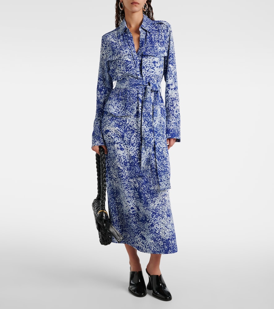  Proenza Schouler Proenza Schouler Bedrucktes Hemdblusenkleid Vanessa 