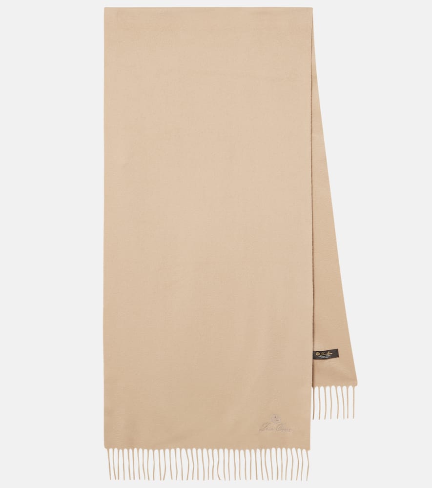 Grande Unita fringed cashmere scarf