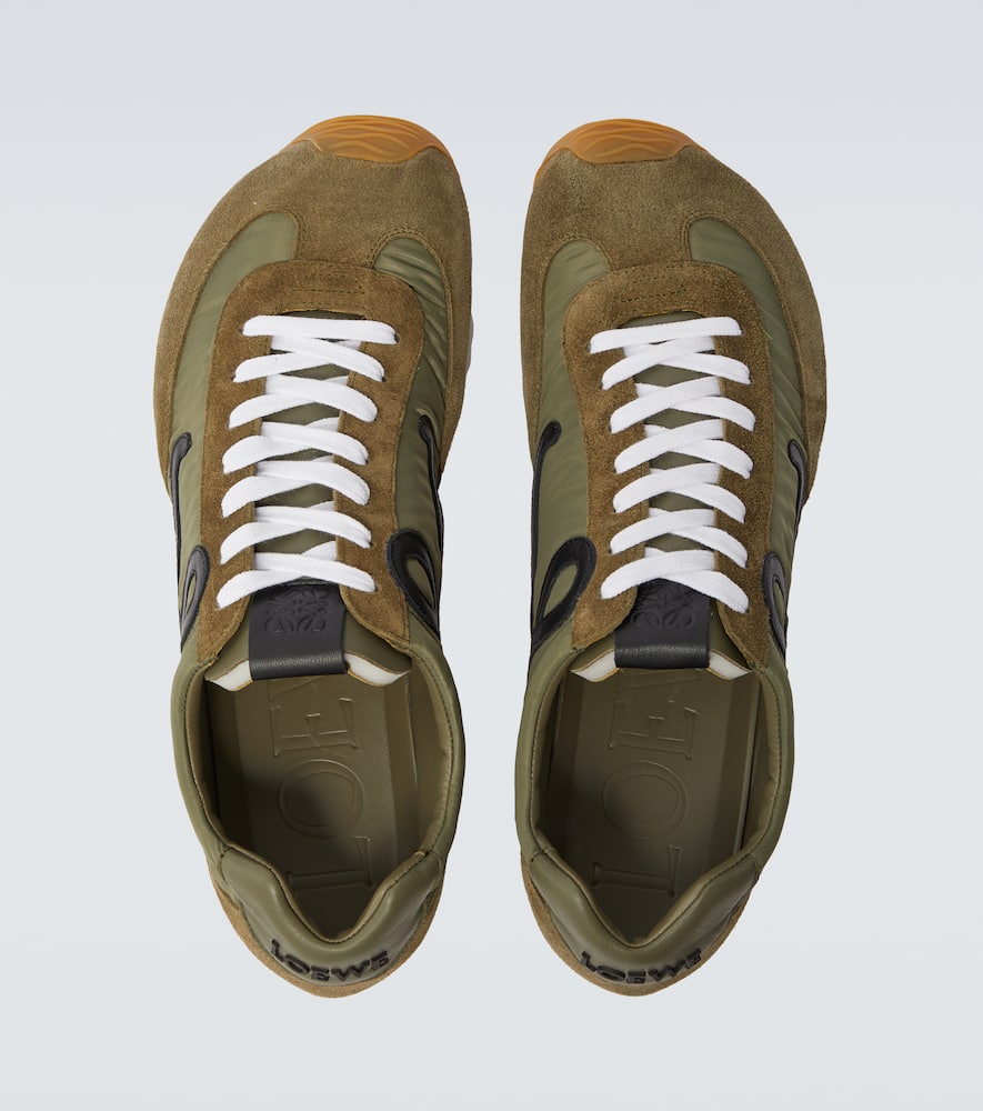 Loewe Ballet Runner 2.0 Sneakers In Green