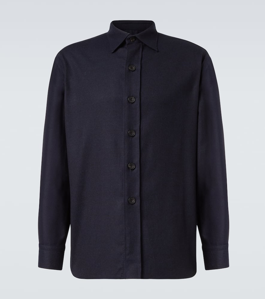 Rubinacci Wool Jacket In Blue