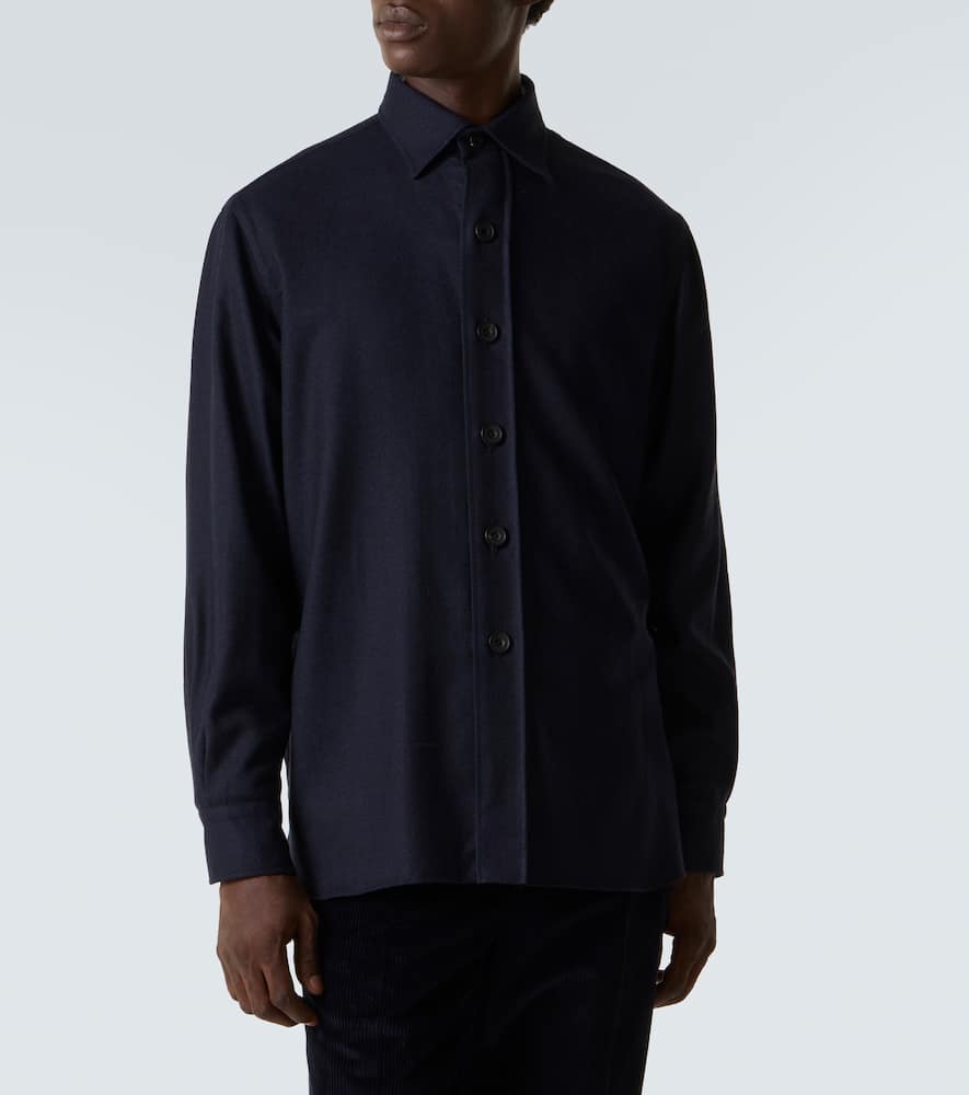 Rubinacci Wool Jacket In Blue