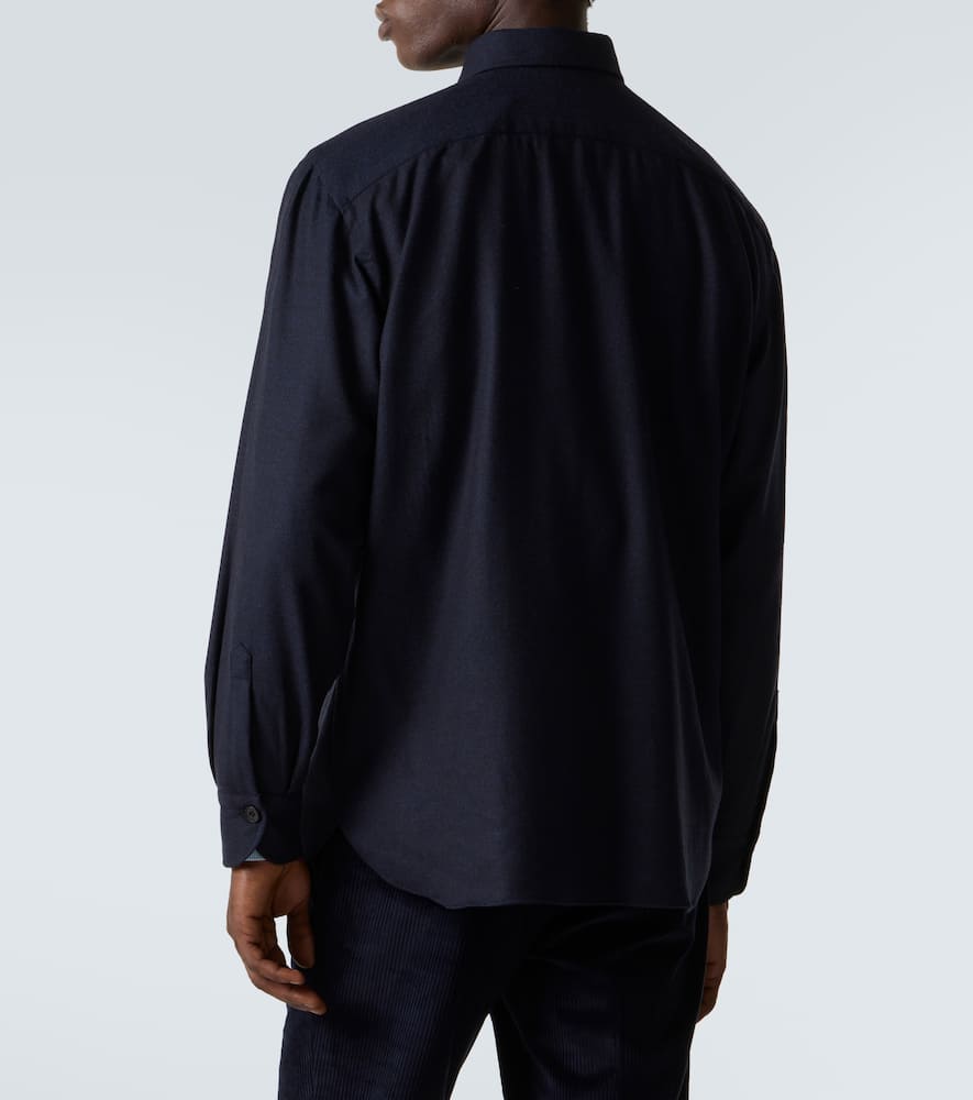 Rubinacci Wool Jacket In Blue