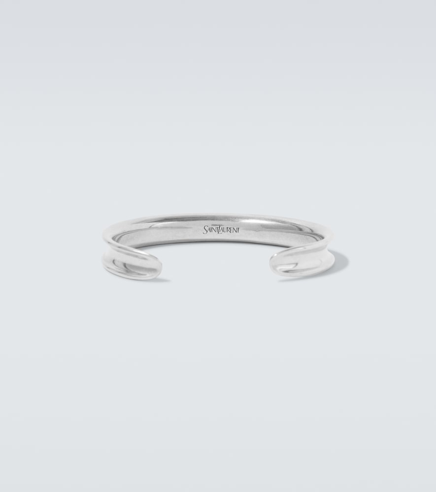  Saint Laurent Saint Laurent Groove Cuff Bracelet 