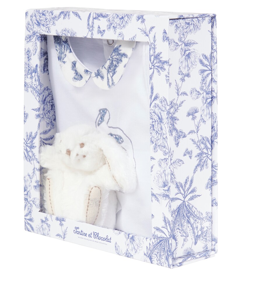  Tartine Et Chocolat Tartine Et Chocolat Baby Set Aus Strampler Und Schnuffeltuch 