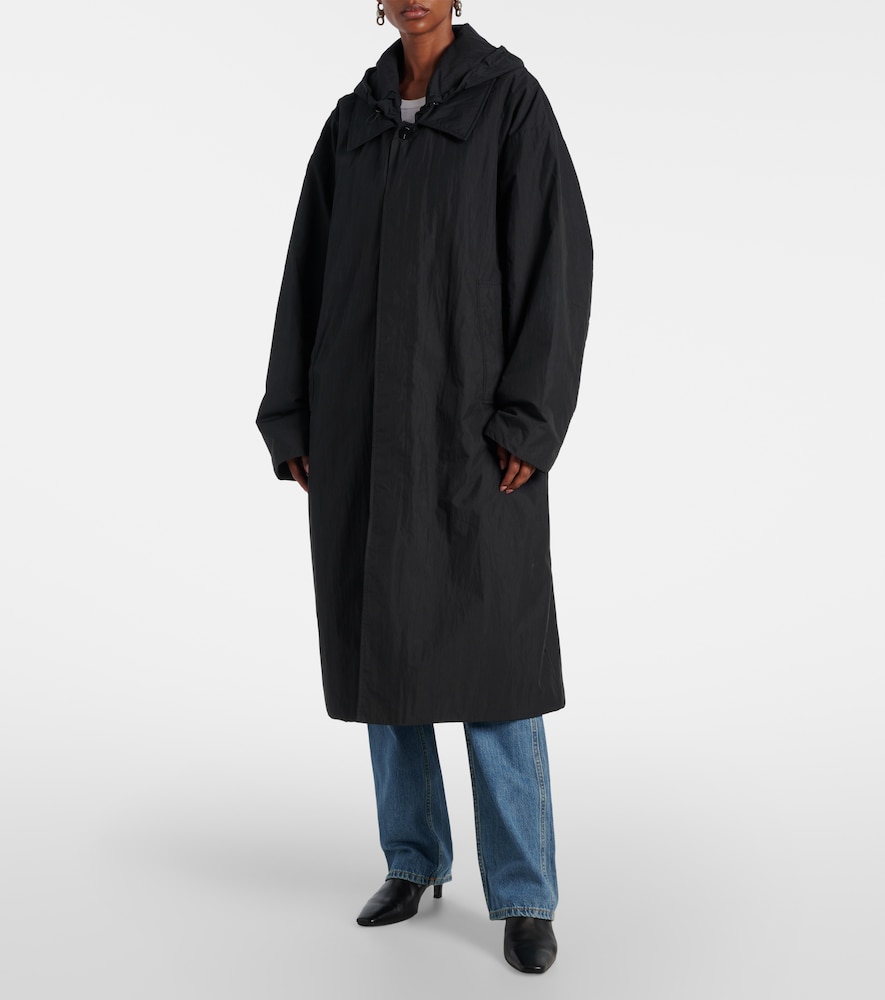  Aya Muse Aya Muse Hooded Cotton-blend Coat 