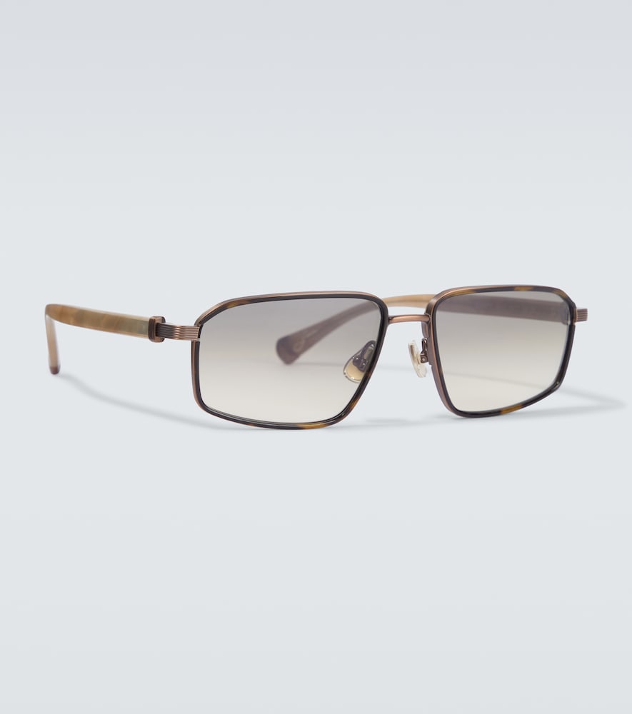  Brunello Cucinelli Brunello Cucinelli Jarama Rectangular Sunglasses 