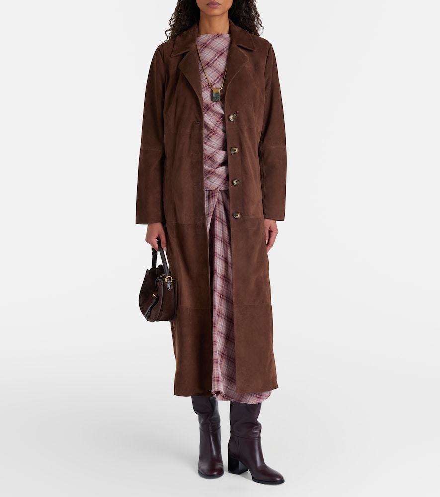  Rixo Rixo Astraea Suede Coat 