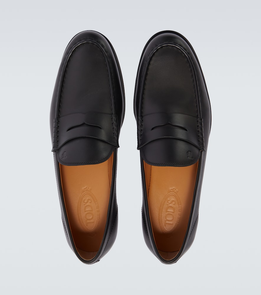  Tod's Tod's Leather Penny Loafers 