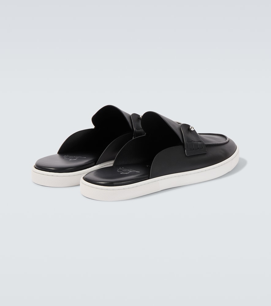  Christian Louboutin Christian Louboutin Slippers Chanme Aus Leder 